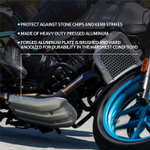 Алюминиевая защита картера Royal Enfield, серебристого цвета, арт. KXA00479