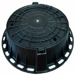 Люк канализационный до 6т. черный, арт. 7901
