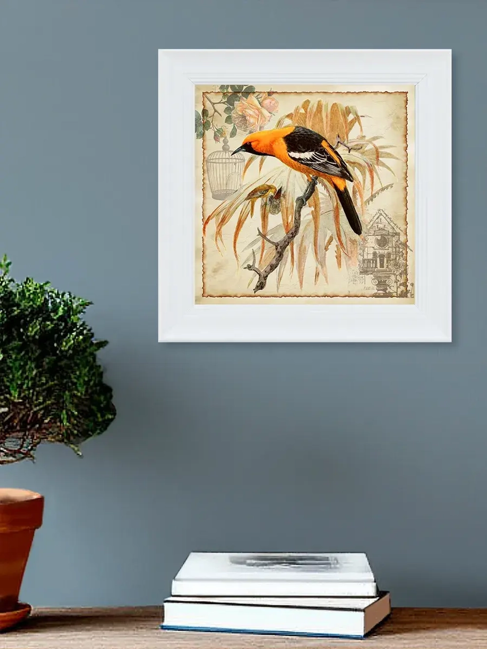 Картина на стену интерьерная на холсте 25*25 см