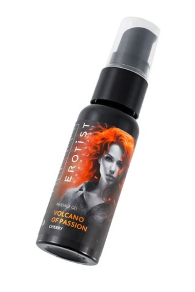 Гель с эффектом вибрации Volcano Of Passion со вкусом вишни - 25 мл.