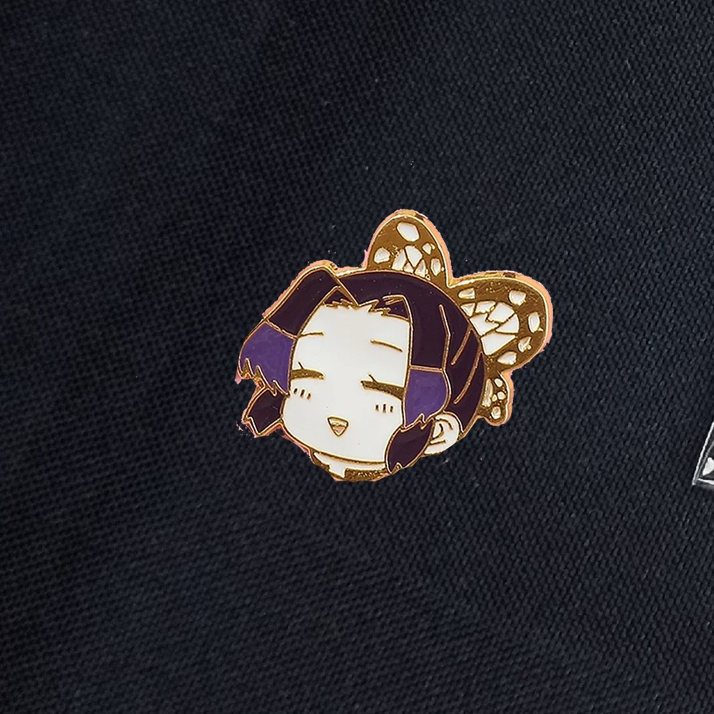 Металлический пин " Клинок рассекающий демонов"