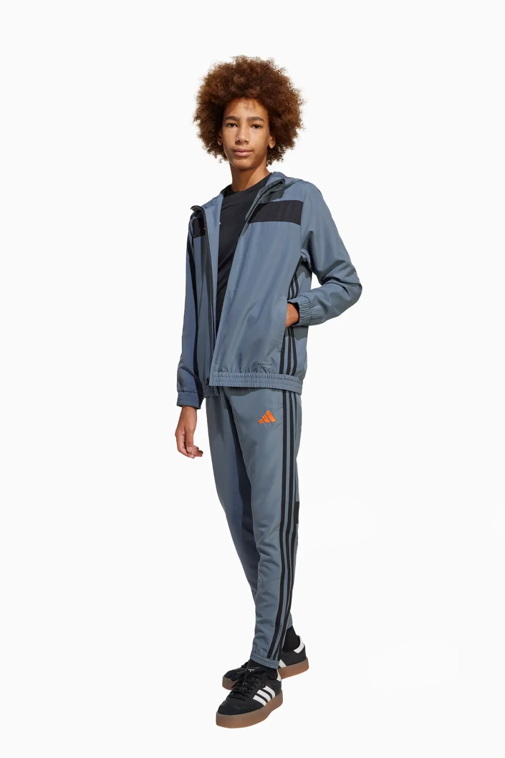 Штаны adidas Tiro 25 Woven Junior - серый