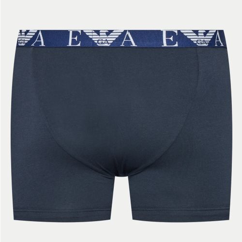Набор мужских трусов боксеров 3в1 темно-синие Emporio Armani 111473_4F715 64135