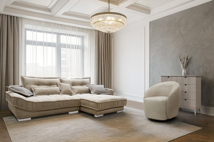 МИЛЛАРИ Диван угл. раскладной