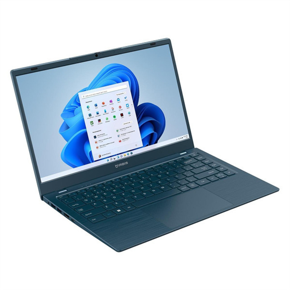 Ноутбук  Irbis 14NBC1003 14 ", Celeron, 4 Гб RAM, 128 Гб SSD, UHD Graphics 600, Синий