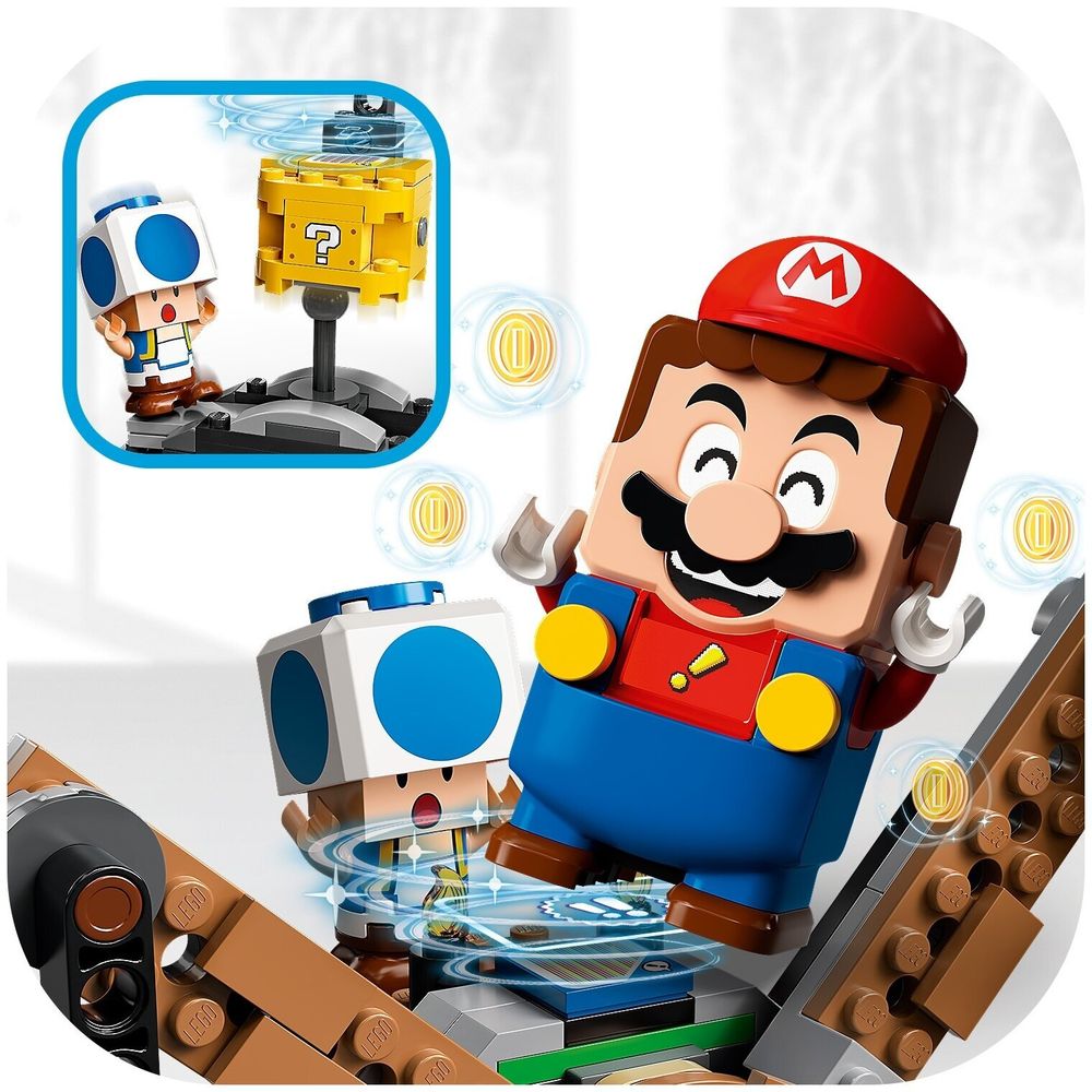 Конструктор LEGO Super Mario 71390 Дополнительный набор &quot;Нокдаун резноров&quot;