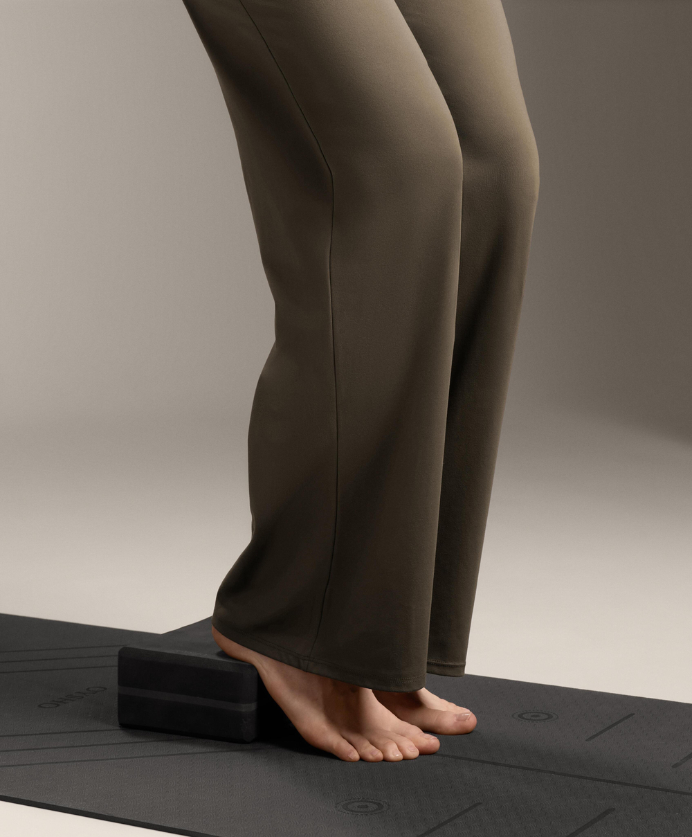 OYSHO Прямые брюки Comfortlux для беременных, темно-серый