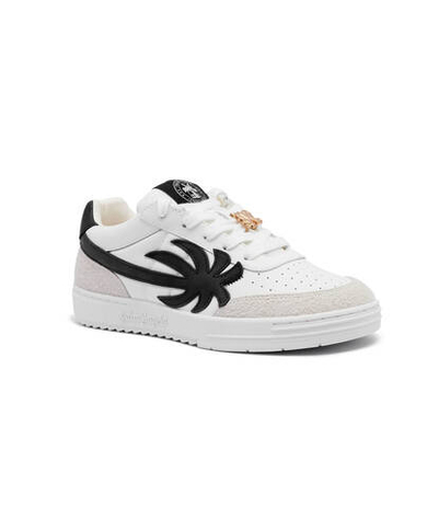 Кожаные кроссовки university Palm Angels - белый(PMIA097R 24LEA001)