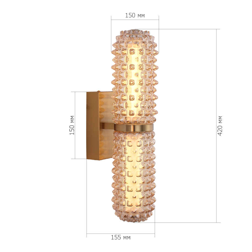Светильник настенный SAGUARO LED 1х11W