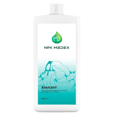 Альтсепт гель кожный спиртовой антисептик 1 л