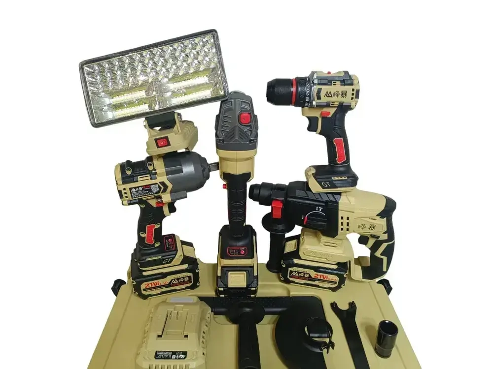 Набор аккумуляторного бесщеточного инструмента Feng bao 4в1, 21V, 6AH