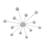 8343/12C COMFI LN26 252 белый, металл Люстра GX53 LED 12*7W 220V TORINA