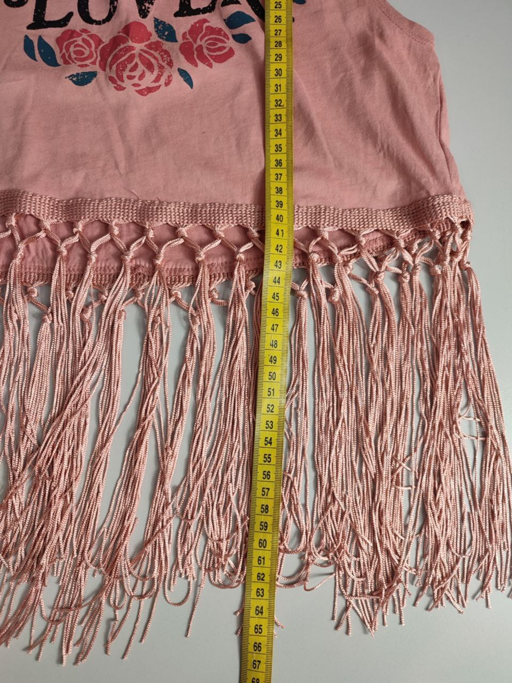 Футболка Terranova игривая,маркировка S, визуально на 44 размер