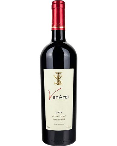 Вино Van Ardi Красное Сухое Estate Blend 2019 г.у. 13,5%, 0,75 л, Армения