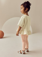 Футболка и легинсы в комплекте для девочки Next E51-368, Молочный, Розовый