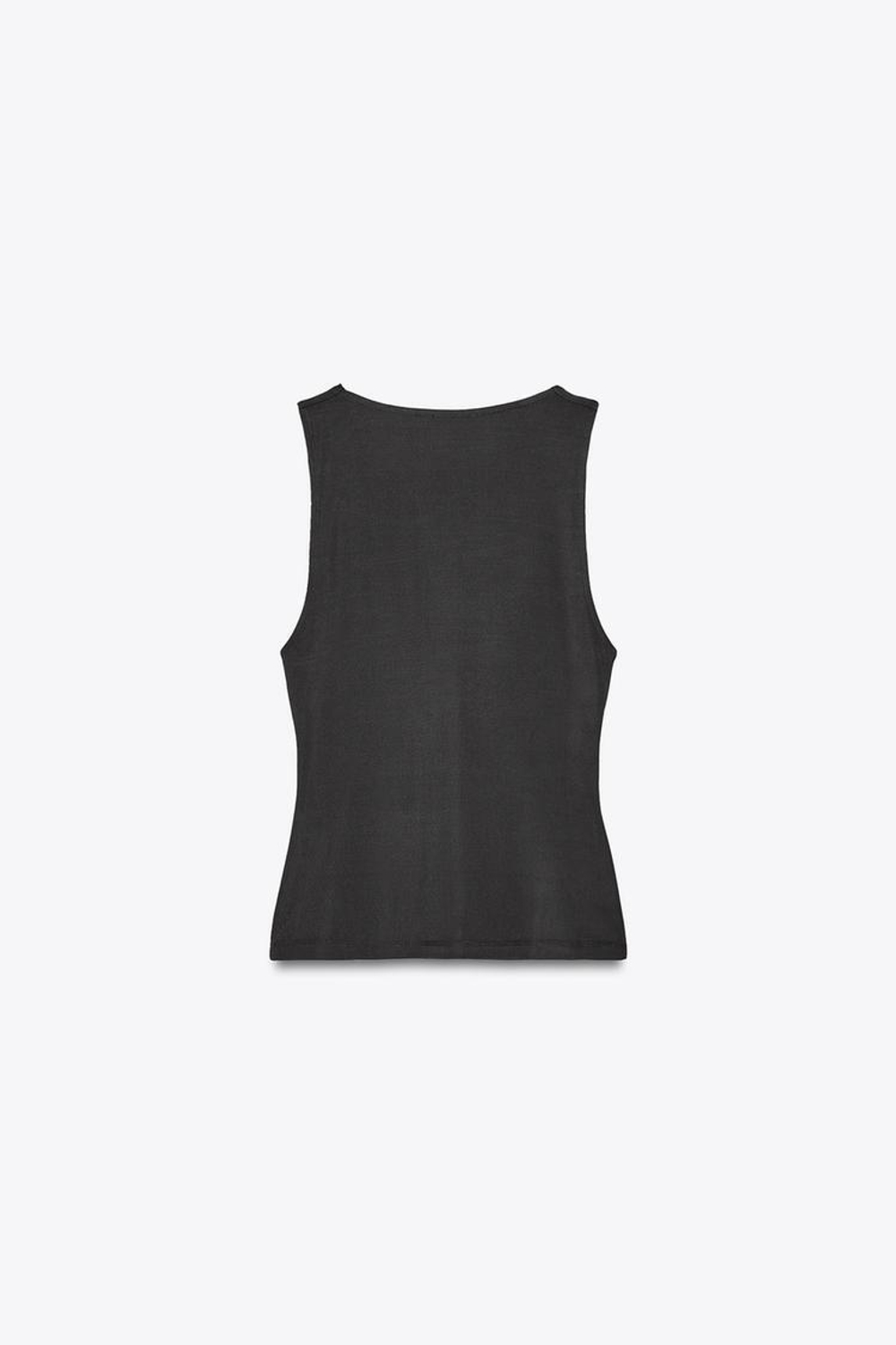 ZARA ТОП ИЗ СТРУЯЩЕЙСЯ ТКАНИ С ДРАПИРОВКОЙ, СВИНЦОВЫЙ