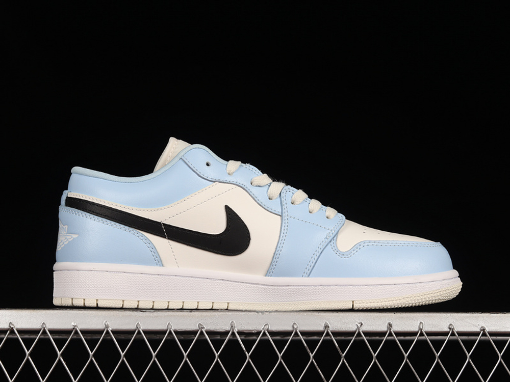 Jordan 1 Low Ice Blue Black