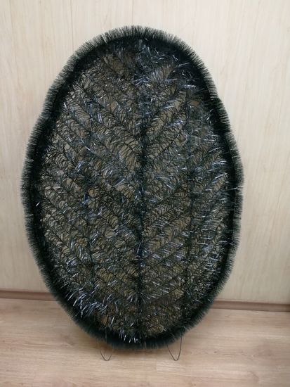 Фон Венок ОВАЛ средний (ёлка/ёрш) 15582