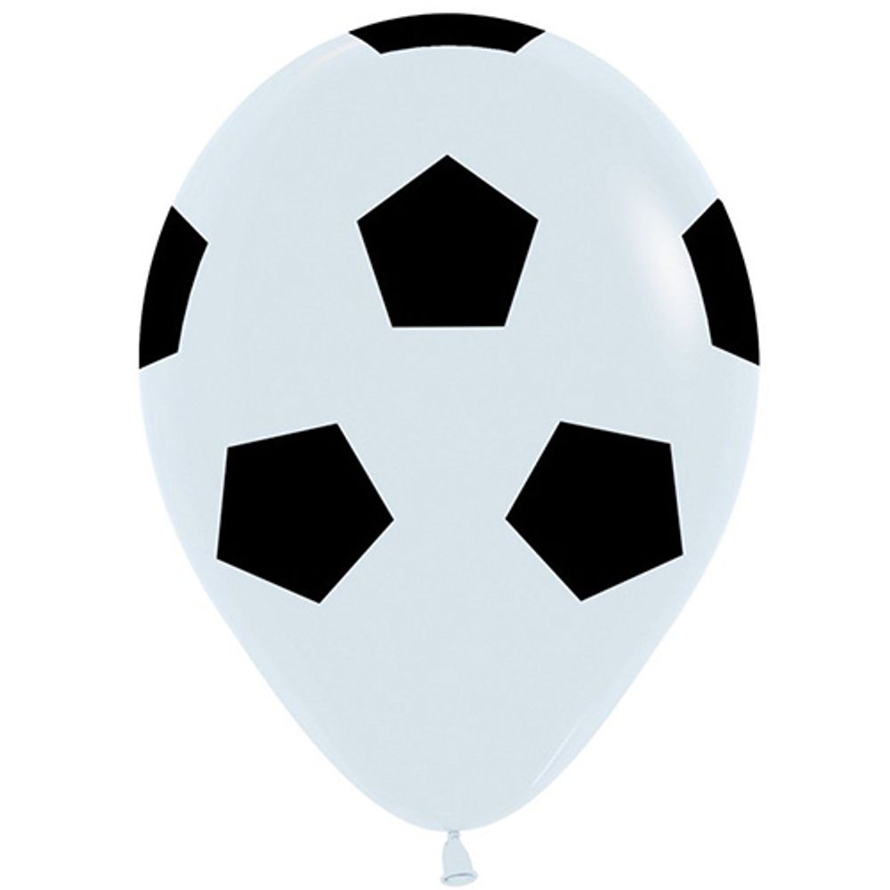 Воздушный шар в виде футбольного мяча