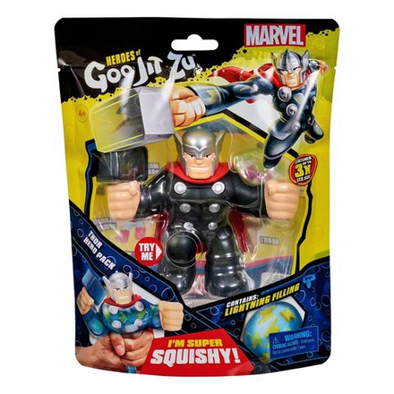 Фигурка Goo Jit Zu Marvel Thor - Растягивающаяся фигурка Гуджитсу Тор Марвел - 41202