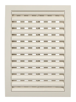 Решетка вентиляционная РРПН разъемная регулируемая 180х250 ASA Ivory ERA