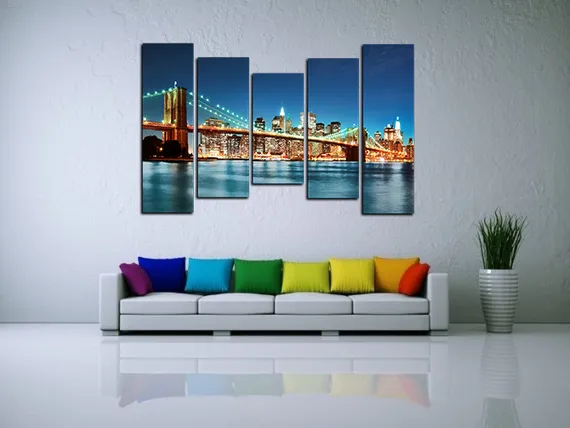 Модульная картина "Бруклинский мост"