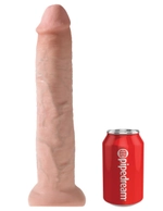Телесный фаллоимитатор-гигант на присоске 13 Cock - 33 см.