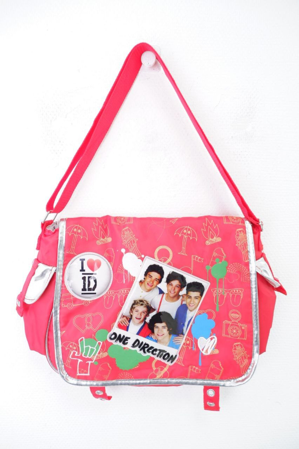 Сумка яркая с принтом