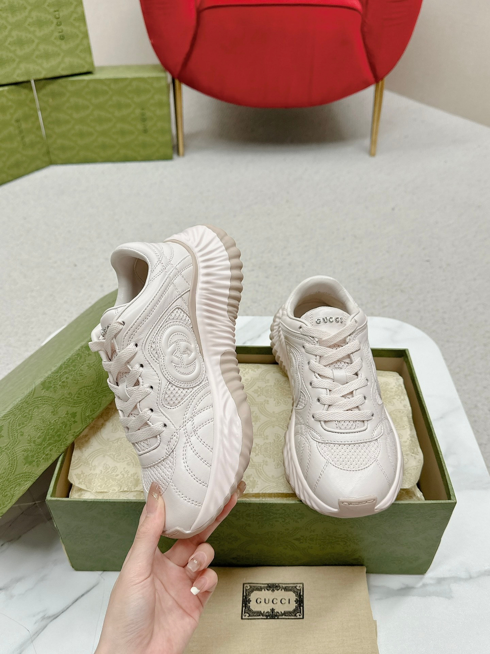Gucci Ripple Sneaker