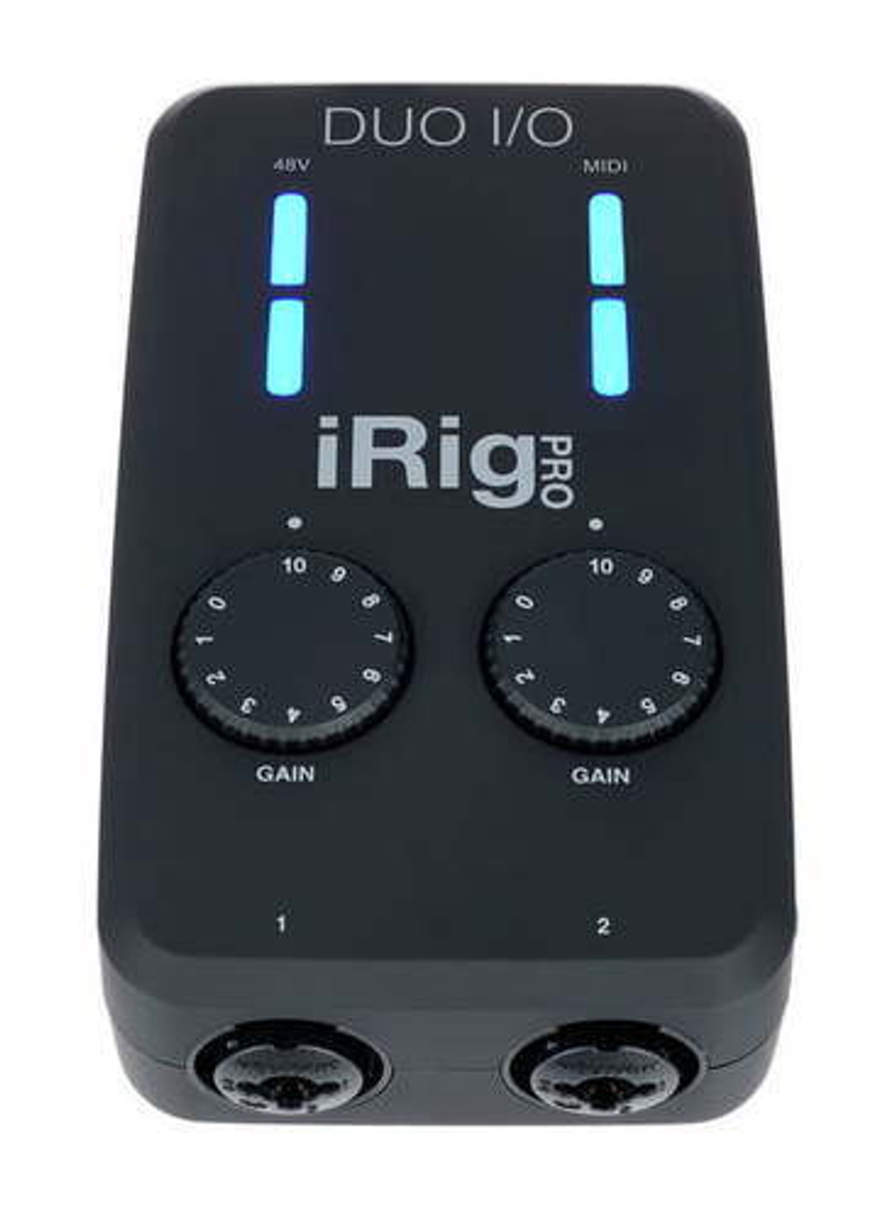 IK MULTIMEDIA iRig Pro DUO компактный аудио/midi интерфейс для цифрового подключения к iOS, Android, Mac и PC.