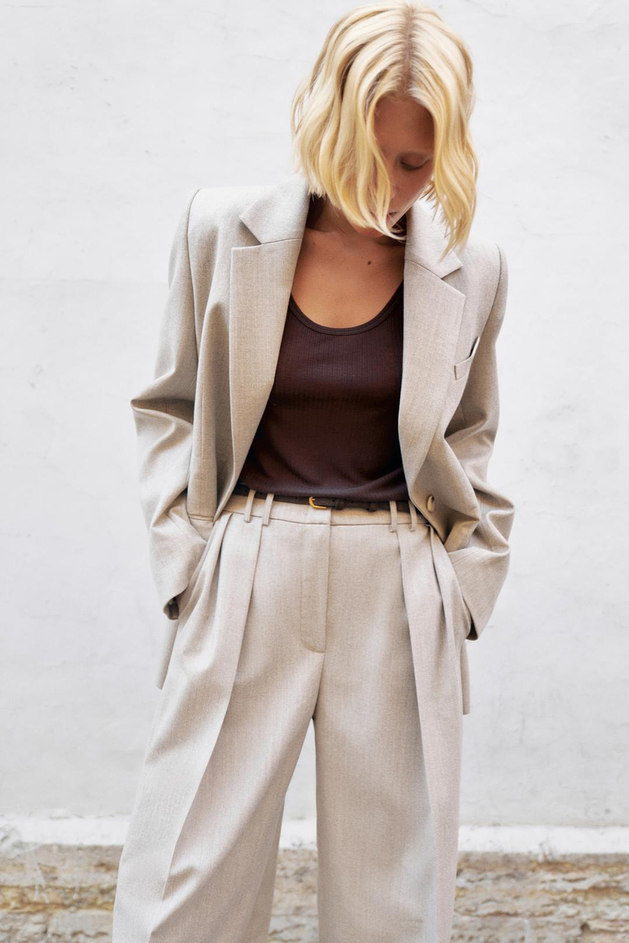 Брюки со складками