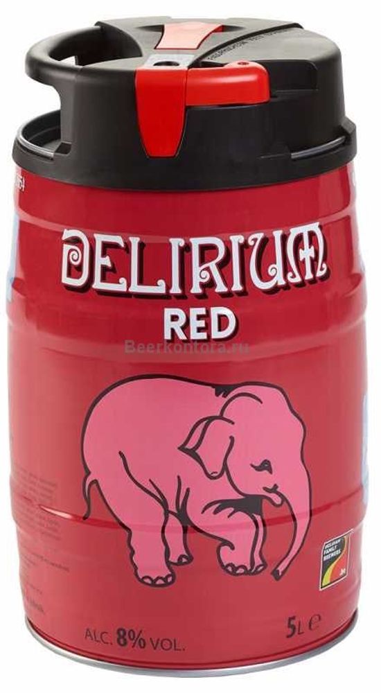 Пиво Хейге Делириум Ред / Huyghe Delirium Red 5л - 1шт