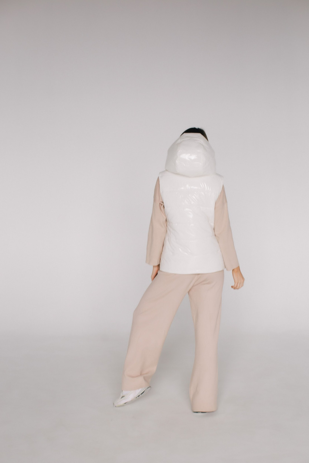 Жилет женский Молочный