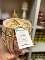 Подарочный бочонок с медом с брендированием для корпоративных подарков