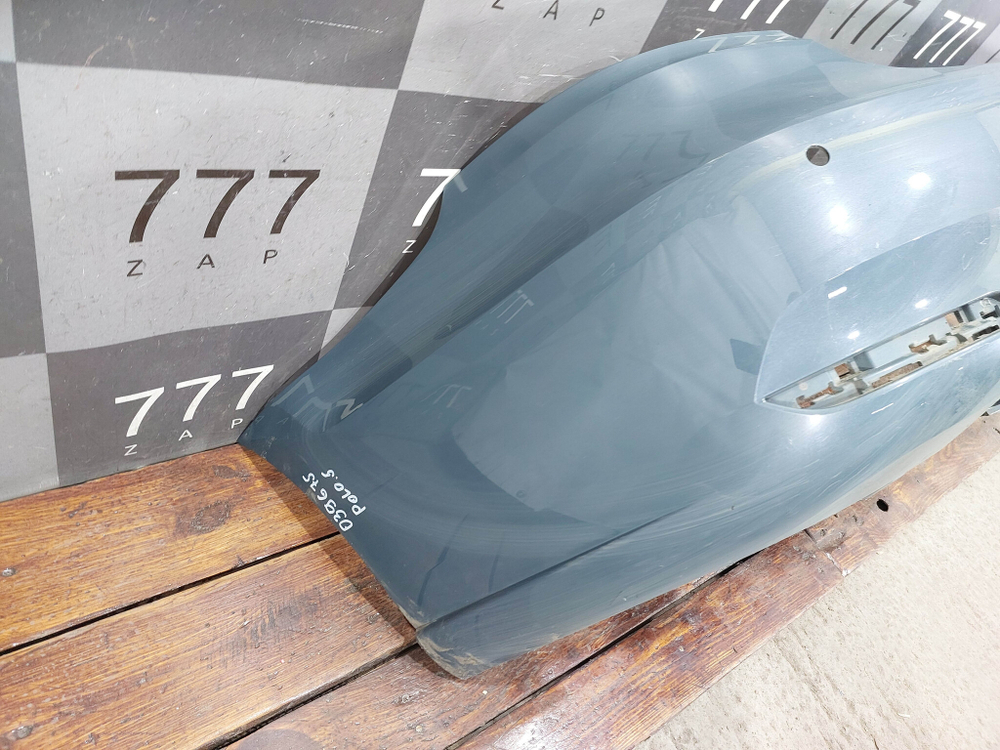 Бампер задний Volkswagen Polo 5 15-20 Б/У Оригинал 6RU807421D