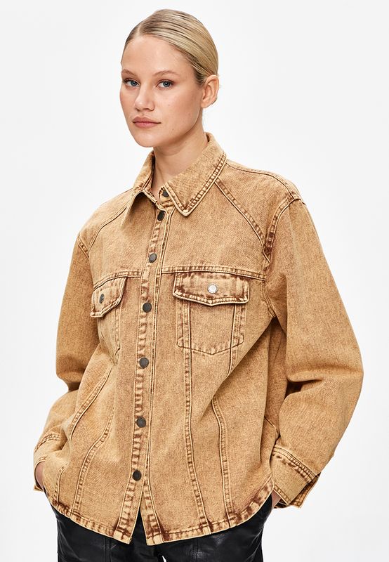 Джинсовая рубашка