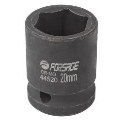 Головка ударная 20мм (6гр.),1/2'' Forsage F-44520