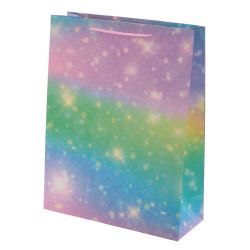 GAEM Пакет подарочный L (бумага 210г/м2, блок микс 12шт), L31 W12 H39,5 см, 4в.