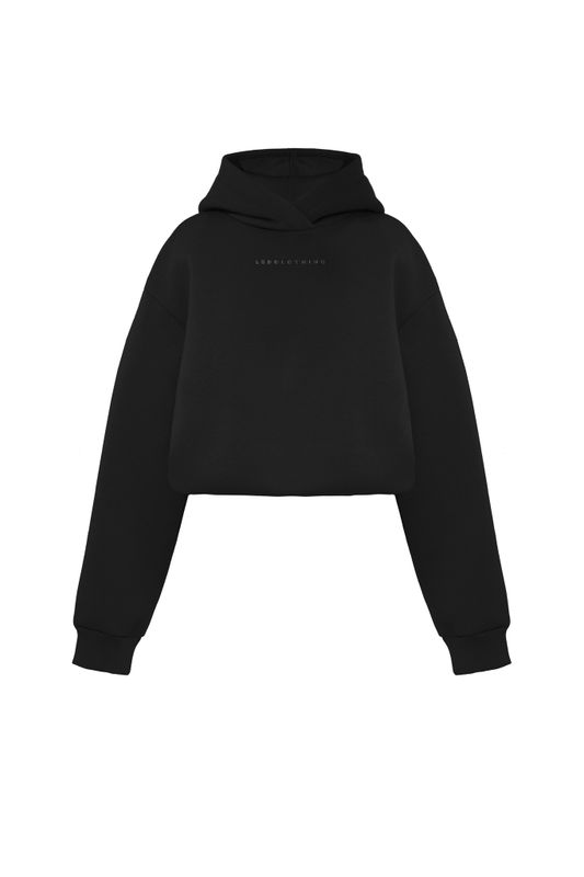 Кроп худи BASIC без начеса