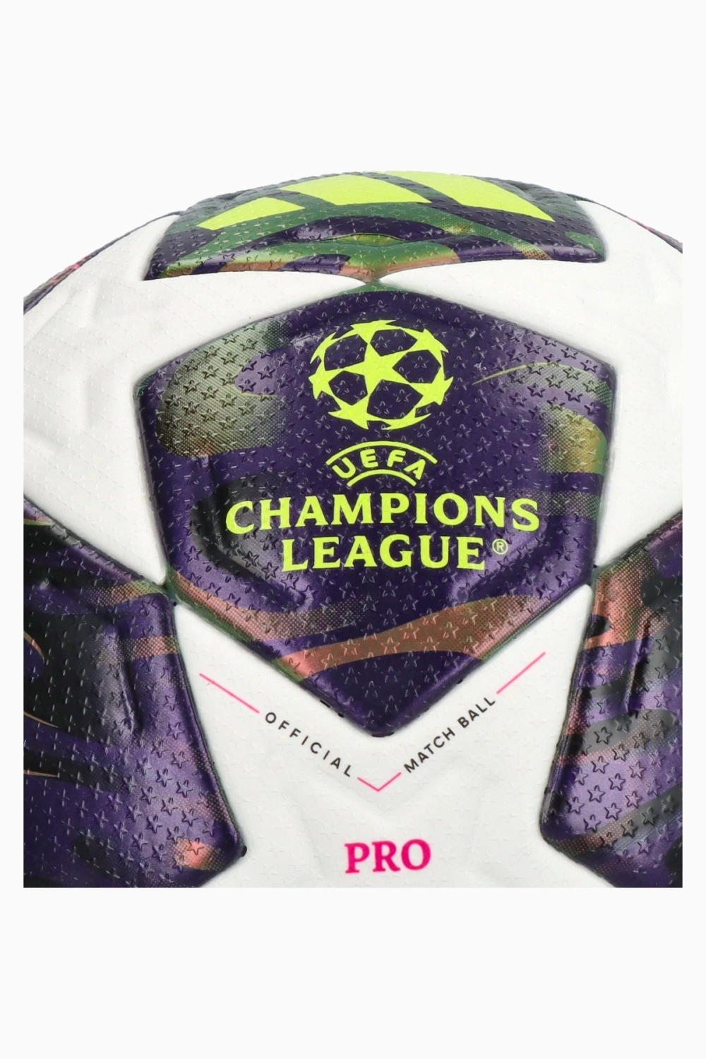 Футбольный мяч adidas UCL Pro 25/26 Final размер 5 - фиолетовый