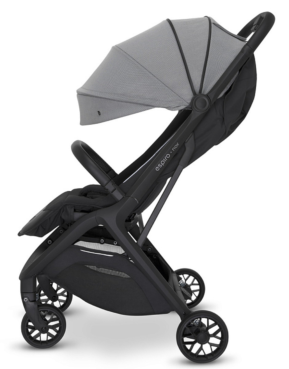 Детская прогулочная коляска Espiro Nox Графитовый (Graphite Street 17/2022)