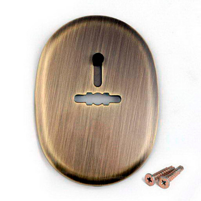 Накладка Апекс DP-S-10-AB-shutter (DP-11-S-AB-shutter) бронза сувальдная со шторкой