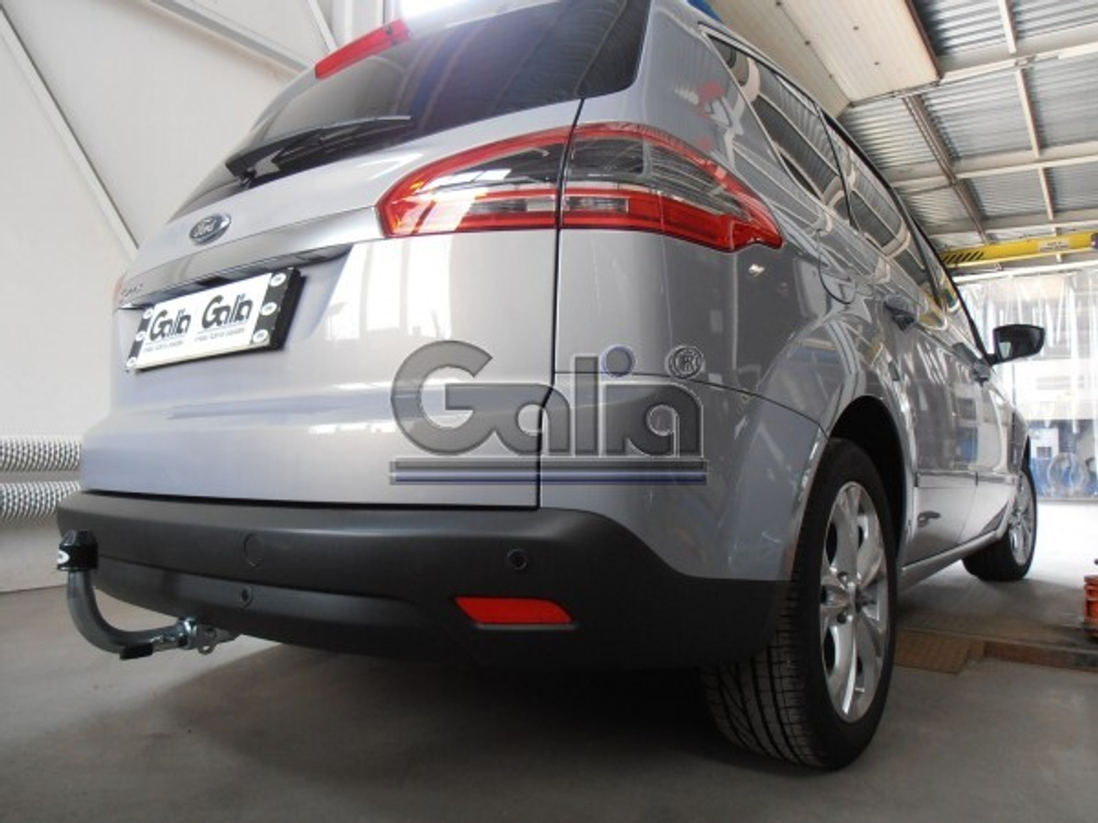 Фаркоп оцинкованный Galia F114C для Ford Galaxy 2006-2015, Ford S-MAX 2006-2015(паспорт и сертификат в комплекте)(без электрики)