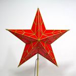 Макушка - звезда на елку «Рубиновая звезда»