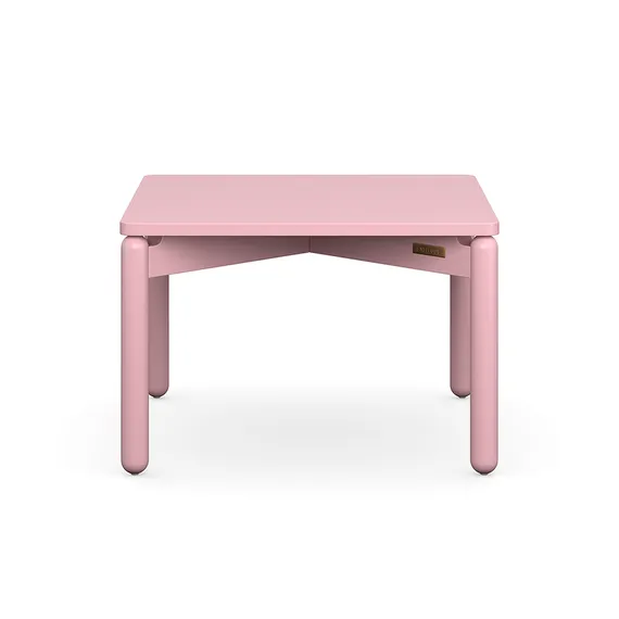 Столик кофейный Saga, 60х60 см, розовый