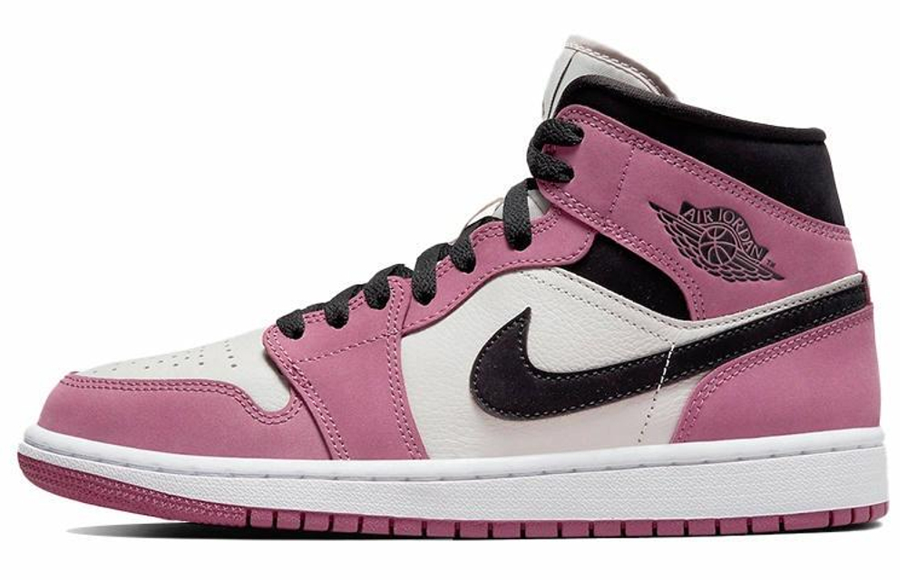 Кроссовки Jordan Air Jordan 1 Mid Se "Berry" (Женская размерная сетка)
