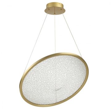 Подвесной светодиодный светильник 41W 3000К 7047/41L бронзовый FUSO Odeon Light