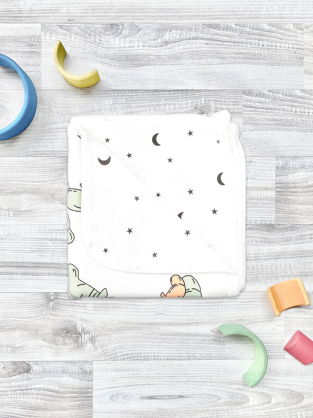 Двусторонний плед Mjölk Ламантины