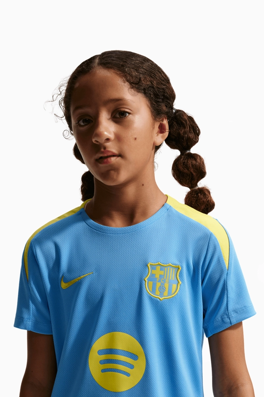 Футболка Nike FC Barcelona 25/26 Strike Junior - синий