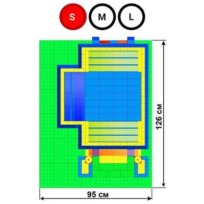 Набор GigaBloks 5: Дворец на платформе